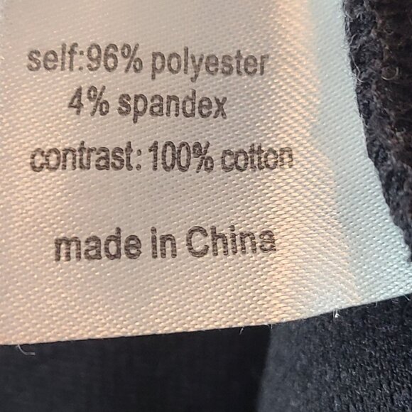 * Lane Bryant Mixed Media Pullover Blouse Top Plus Size 22/24 Women’s Black Blue - Picture 9 of 9